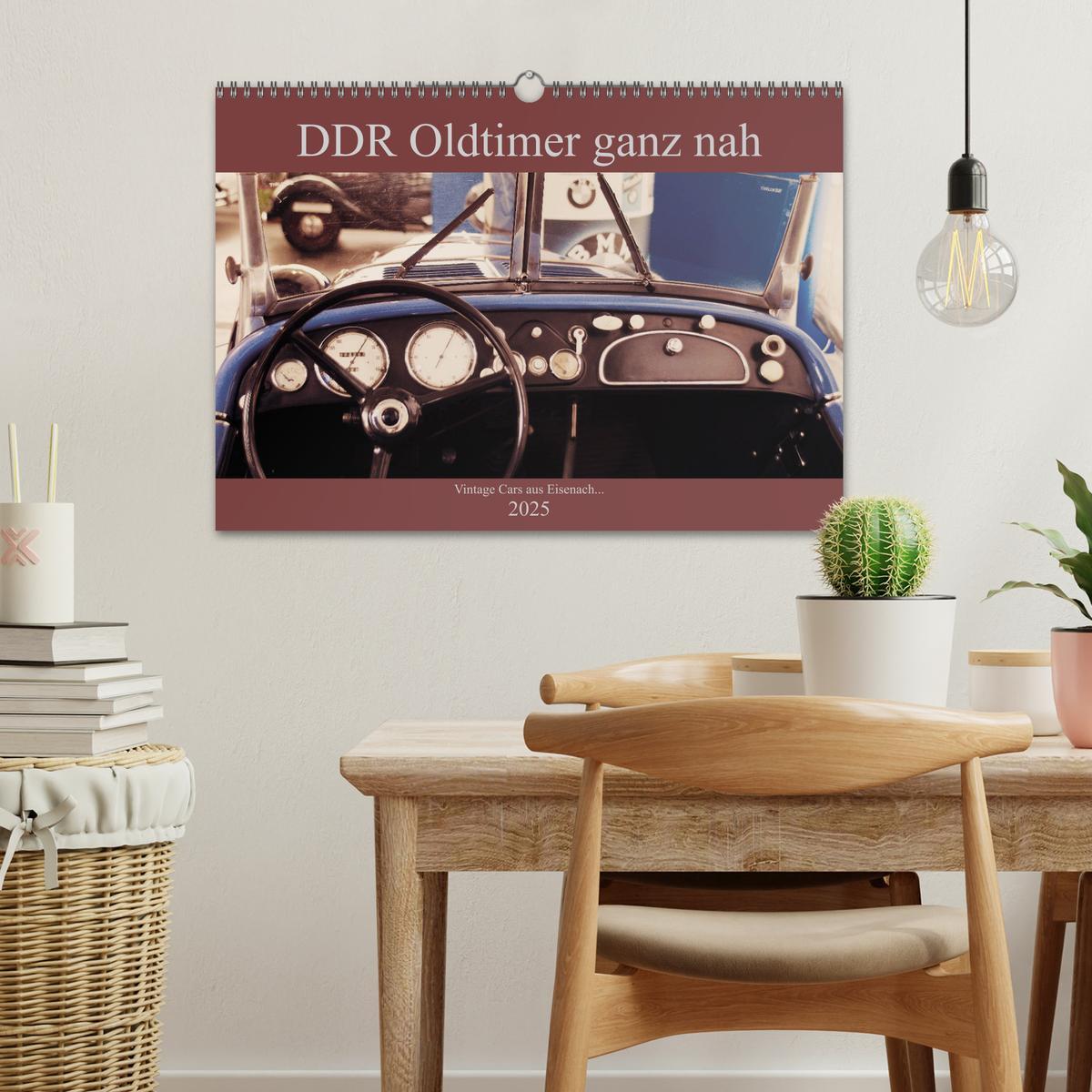 Bild: 9783435425457 | DDR Oldtimer ganz nah (Wandkalender 2025 DIN A3 quer), CALVENDO...