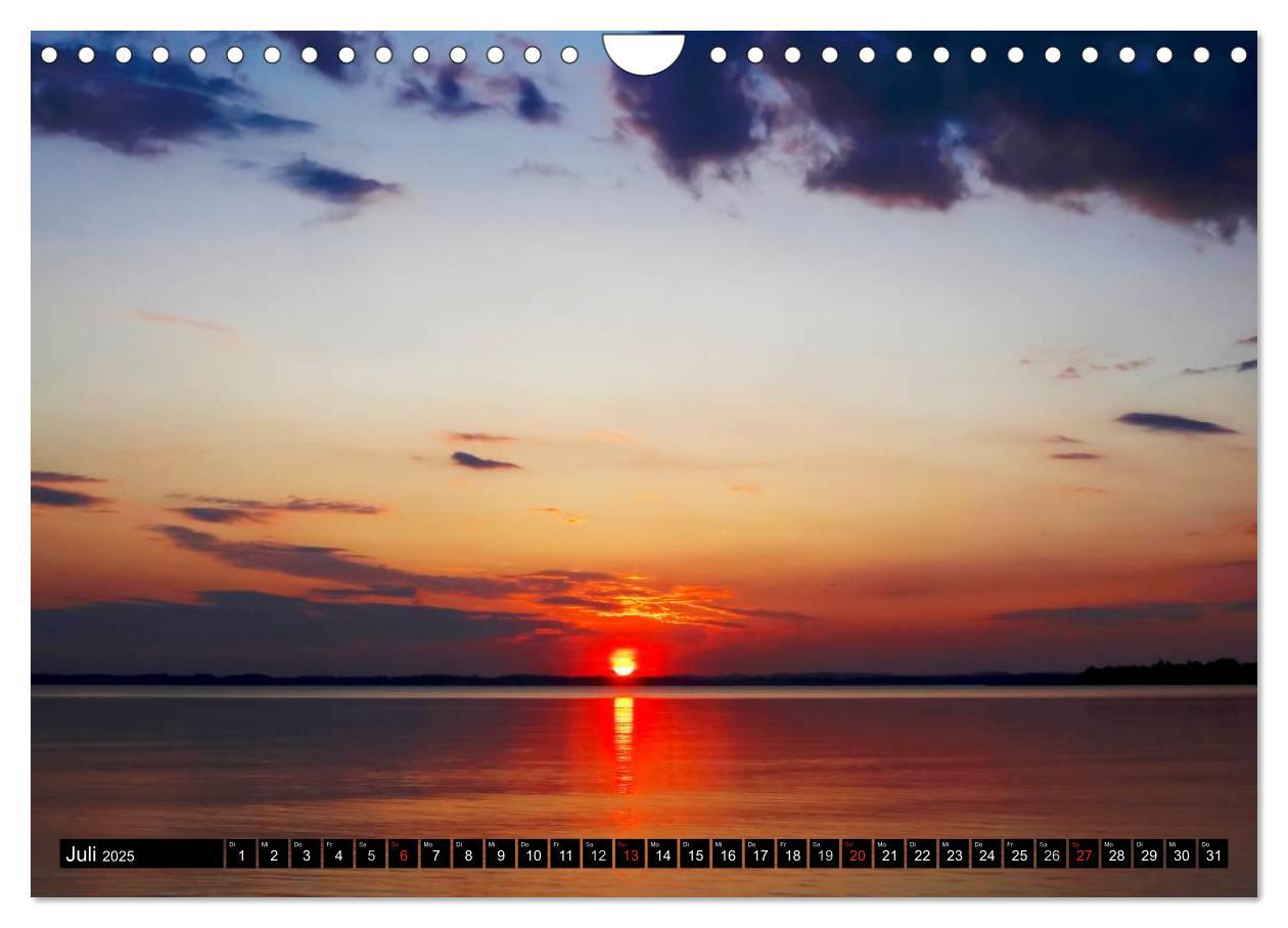 Bild: 9783435460601 | Am schönen Chiemsee (Wandkalender 2025 DIN A4 quer), CALVENDO...