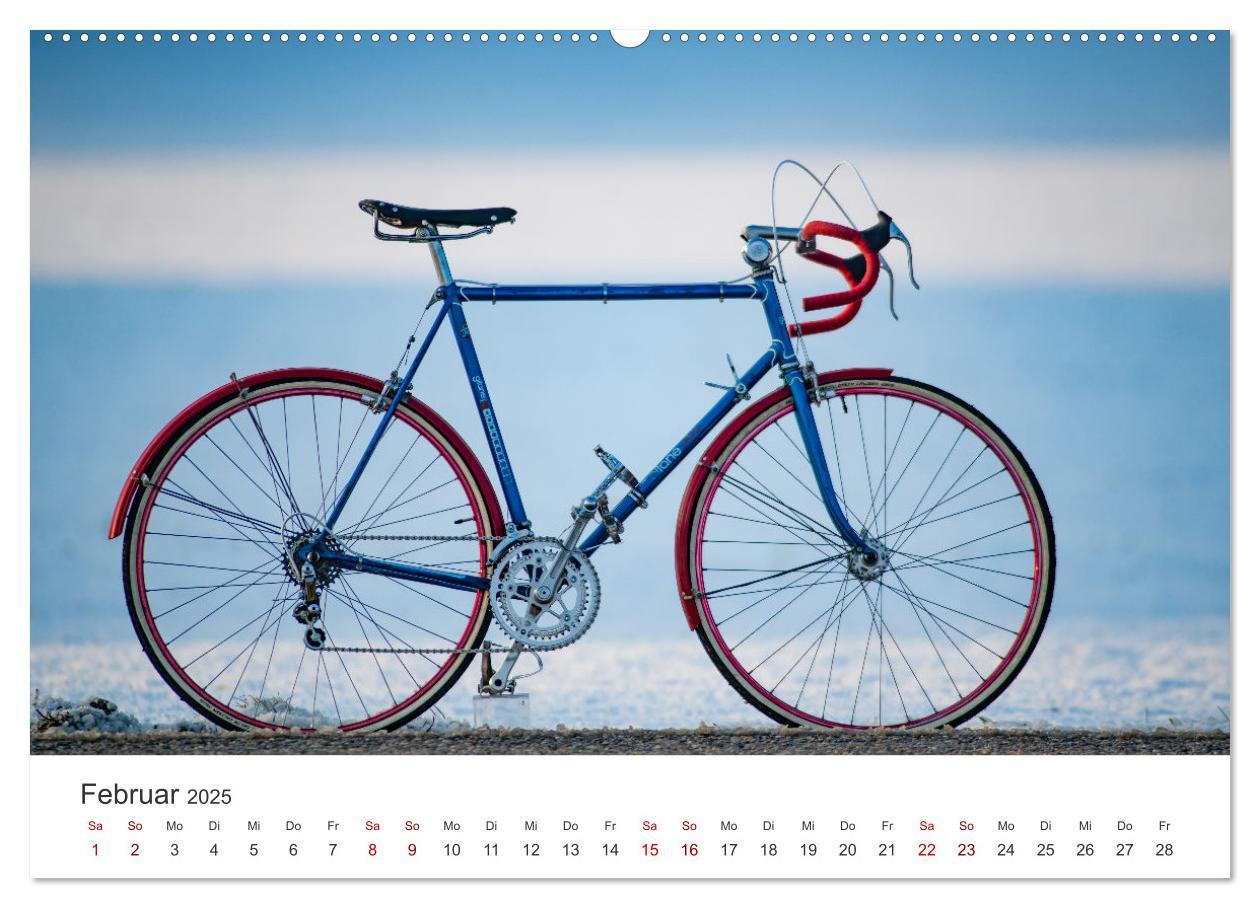 Bild: 9783435017898 | Stahlrenner - Rennrad-Klassiker aus Europa (Wandkalender 2025 DIN...