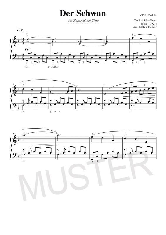 Bild: 9783866261426 | Piano Piano 2 mittelschwer (mit 4 CDs) | HAGE Musikverlag | Buch