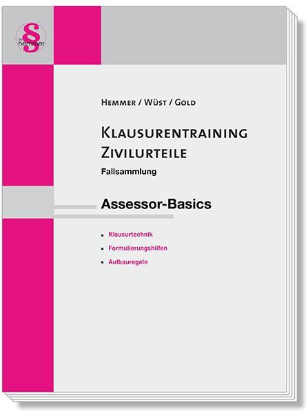 Cover: 9783968382692 | Klausurentraining Zivilurteile Assessor-Basics | Fallsammlung | Buch