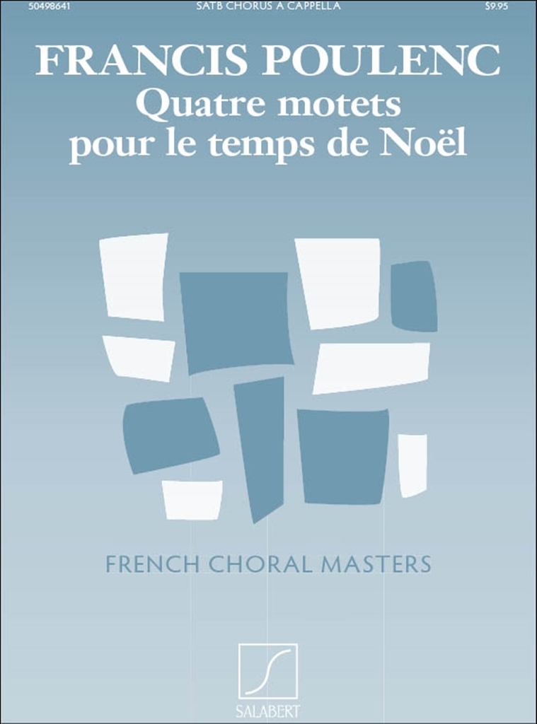 Cover: 9790048060074 | Quatre Motets Pour Le Temps De Noel | Francis Poulenc | Partitur