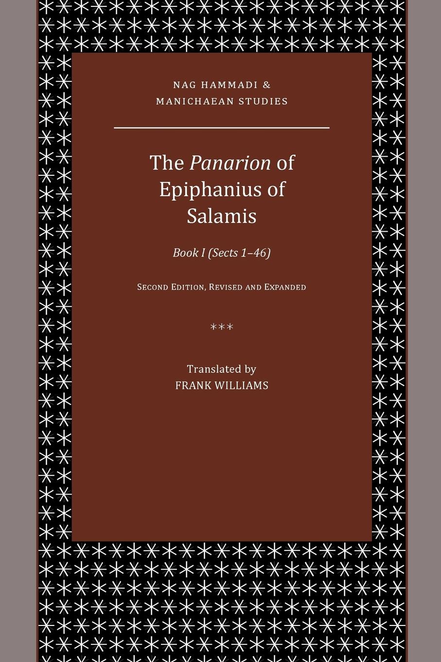 Cover: 9780884141303 | The Panarion of Epiphanius of Salamis | Book I (Sects 1-46) | Williams