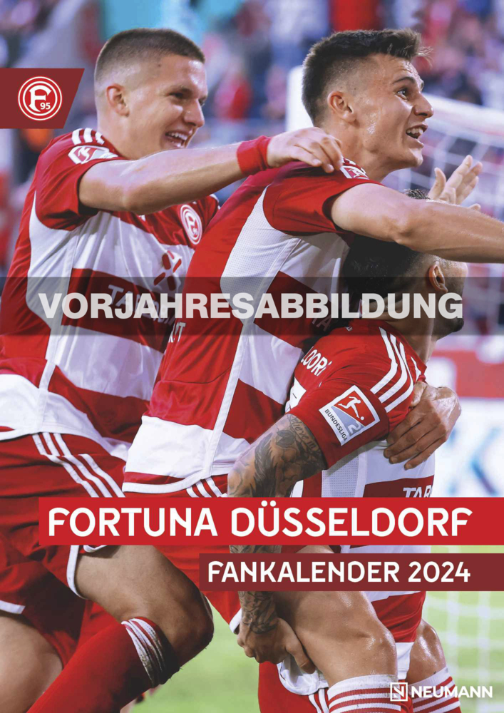 Cover: 4002725994981 | N NEUMANNVERLAGE - Fortuna Düsseldorf 2025 Wandkalender, 29,7x42cm,...