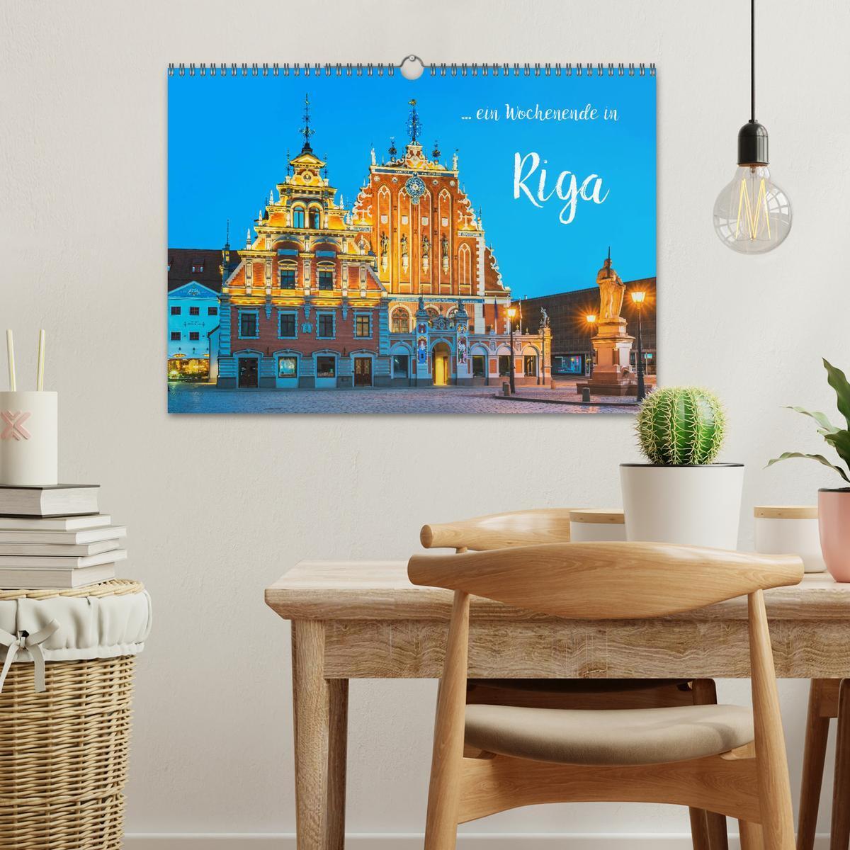 Bild: 9783435428403 | Ein Wochenende in Riga (Wandkalender 2025 DIN A3 quer), CALVENDO...