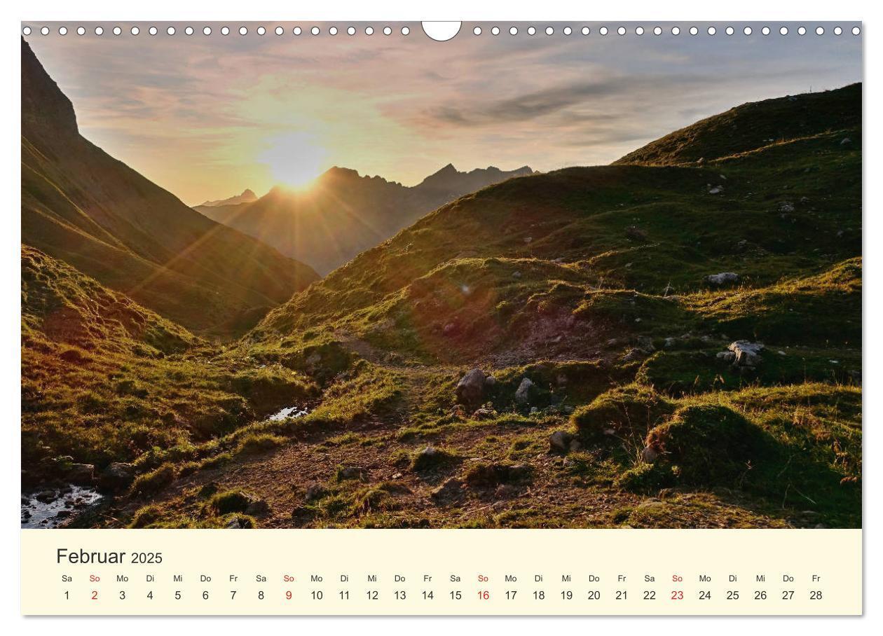 Bild: 9783435192076 | Wanderglück im Allgäu (Wandkalender 2025 DIN A3 quer), CALVENDO...