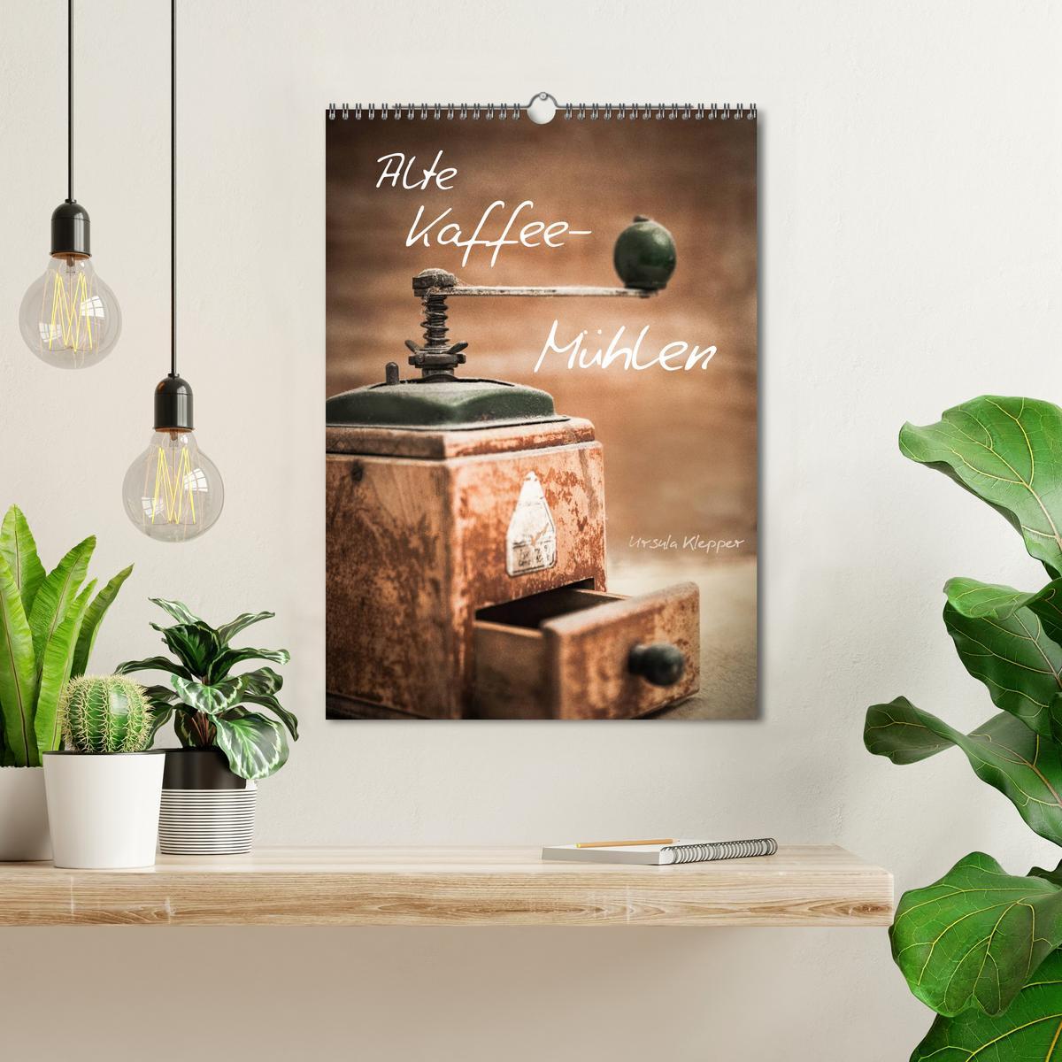 Bild: 9783457048443 | Alte Kaffeemühlen (Wandkalender 2025 DIN A3 hoch), CALVENDO...