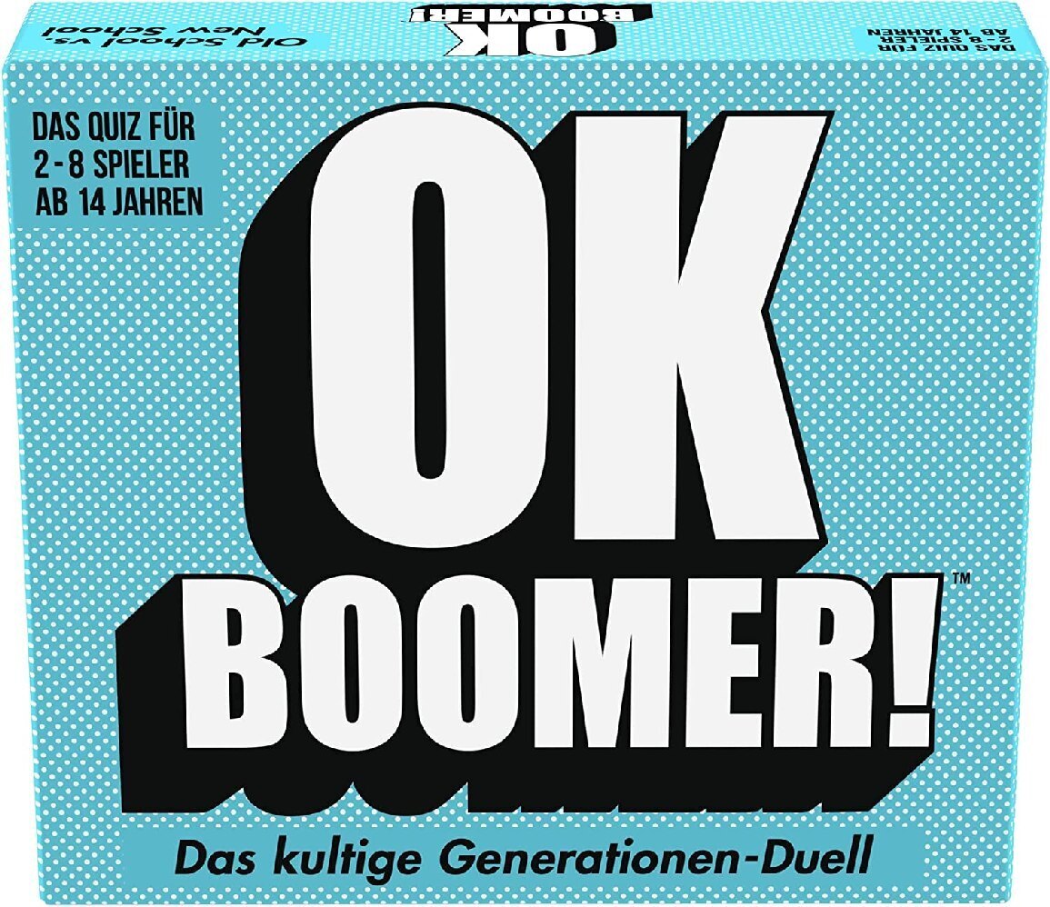 Cover: 8720077260634 | OK Boomer | Spiel | Closed Box | 2022 | Goliath | EAN 8720077260634