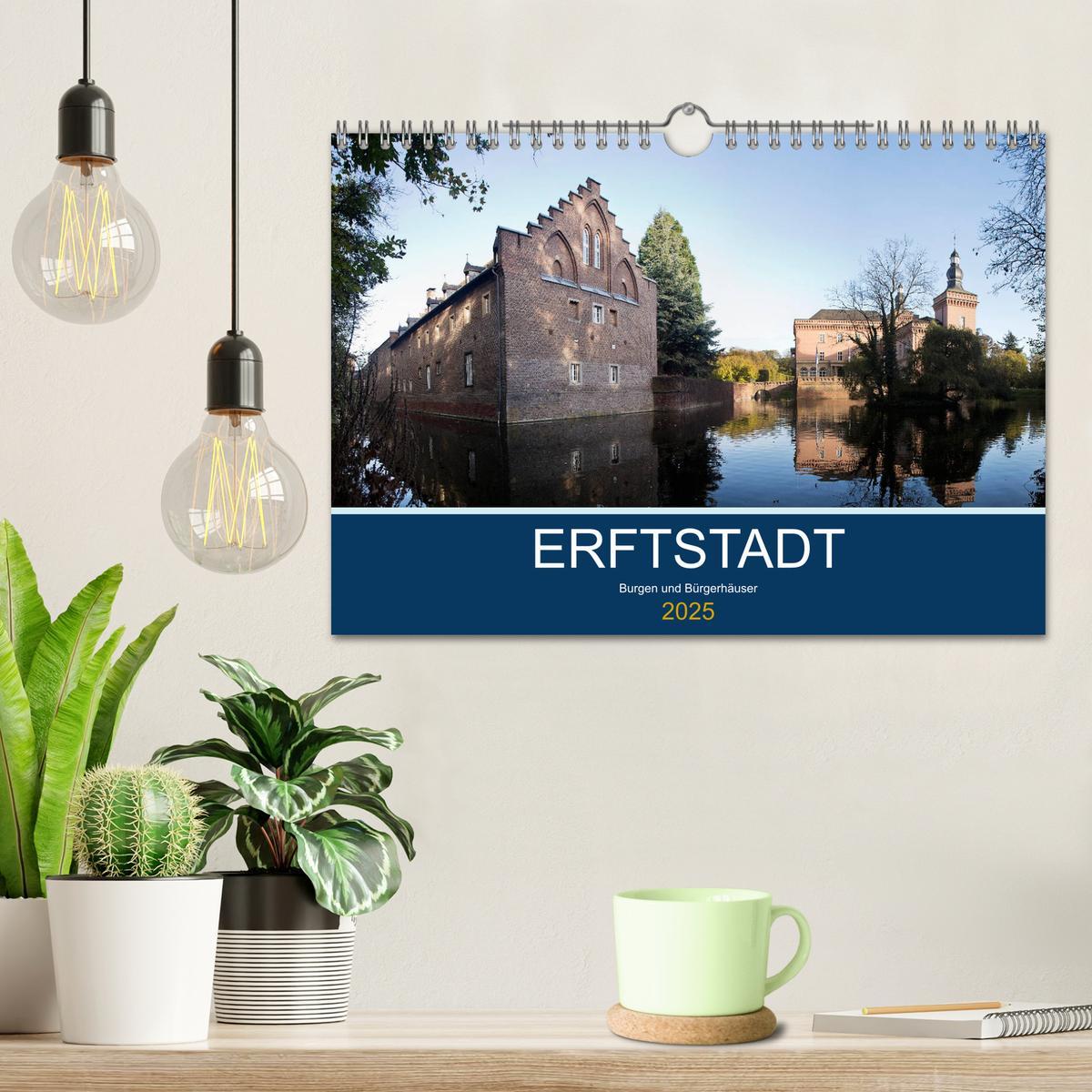 Bild: 9783435339198 | ERFTSTADT - Burgen und Bürgerhäuser (Wandkalender 2025 DIN A4...