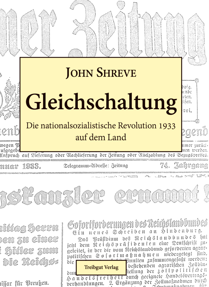 Cover: 9783947674459 | Gleichschaltung | John Shreve | Buch | Mit Lesebändchen | Deutsch