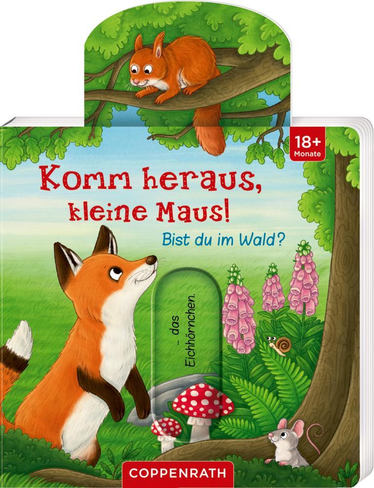 Cover: 9783649642626 | Komm heraus, kleine Maus! Bist du im Wald? | Ruby Anna Warnecke | Buch