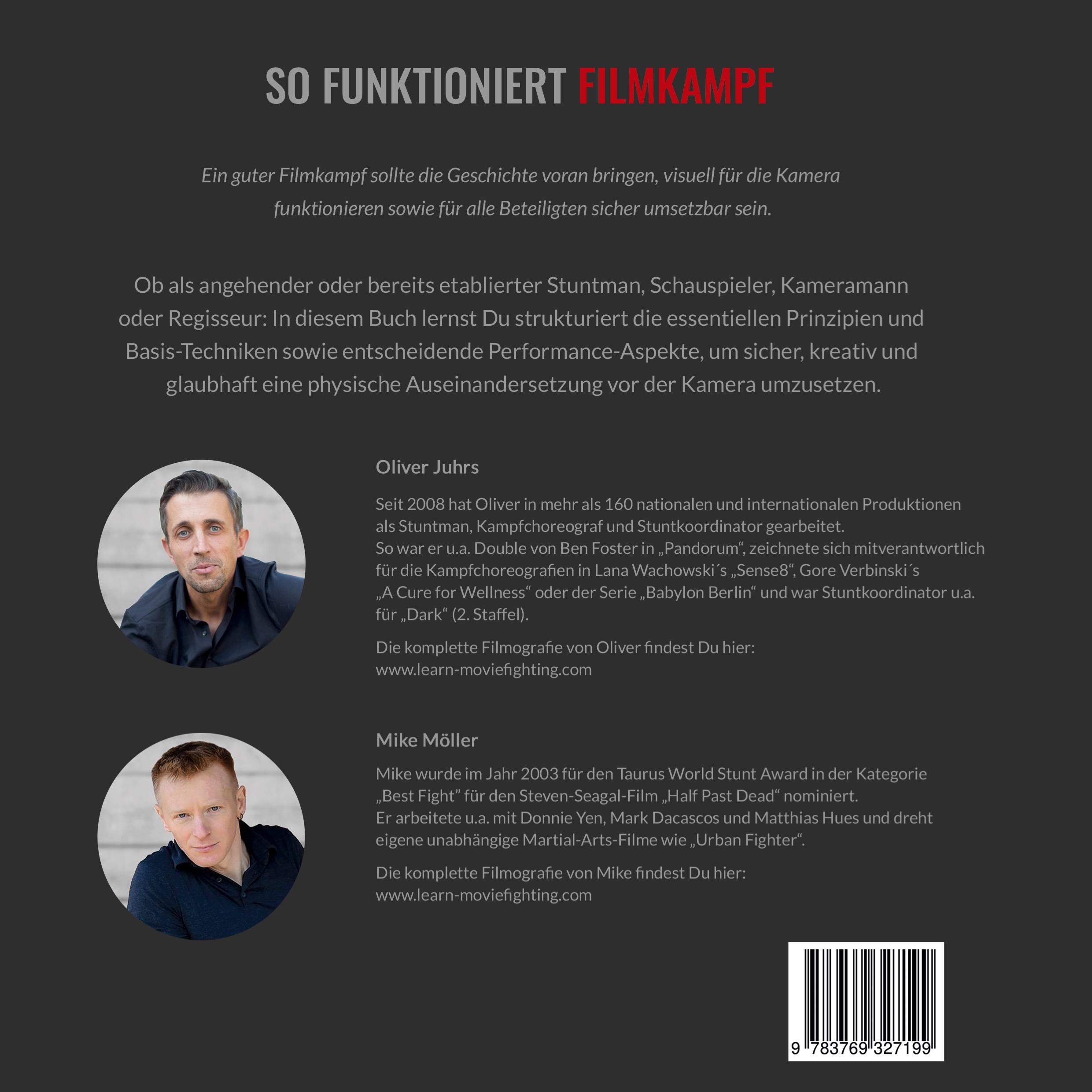 Rückseite: 9783769327199 | So funktioniert Filmkampf | Oliver Juhrs | Taschenbuch | Deutsch