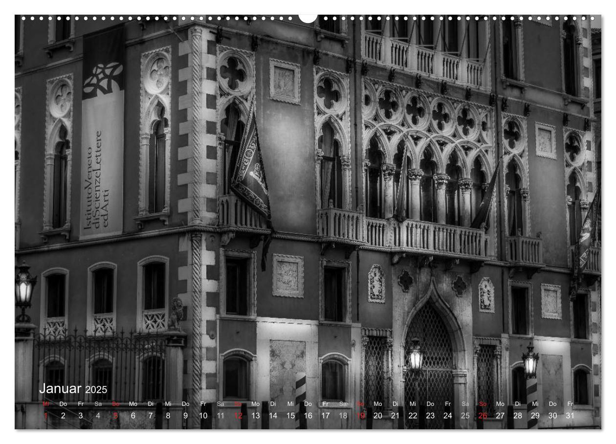 Bild: 9783435684366 | Venedig - Licht und Schatten (Wandkalender 2025 DIN A2 quer),...