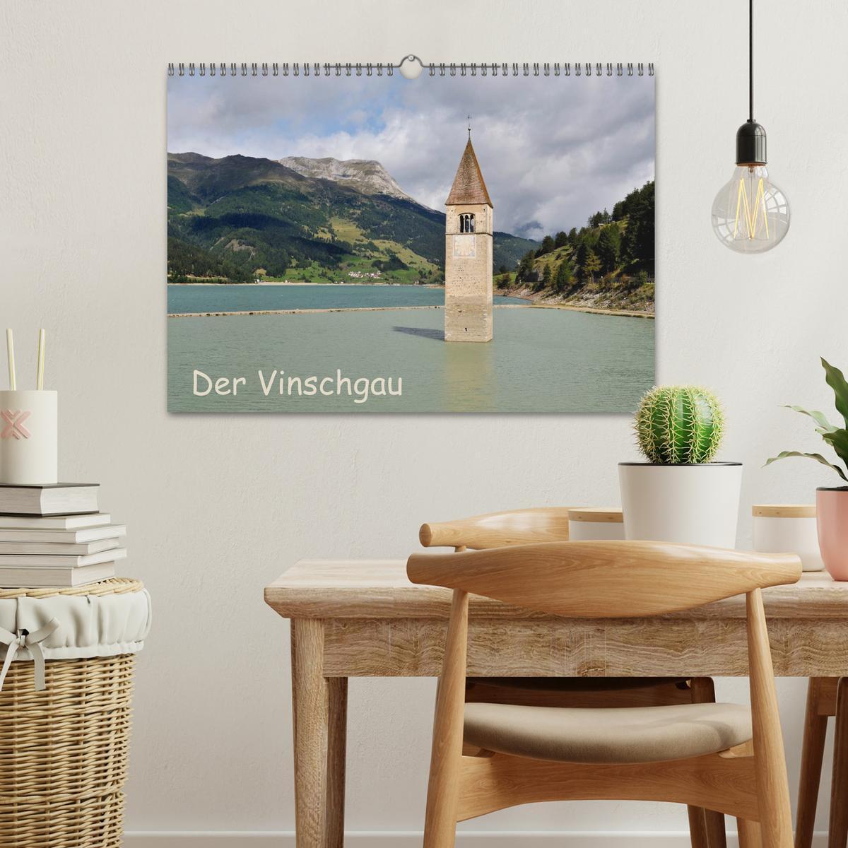 Bild: 9783435825165 | Der Vinschgau (Wandkalender 2025 DIN A3 quer), CALVENDO Monatskalender