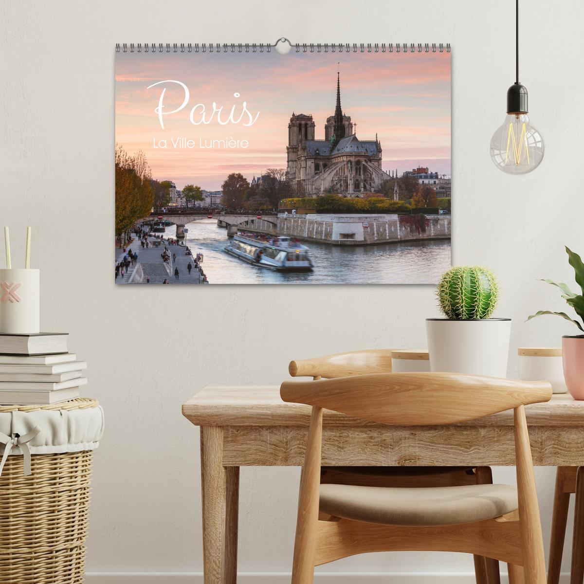 Bild: 9783435040889 | Paris - La Ville Lumière (Wandkalender 2025 DIN A3 quer), CALVENDO...