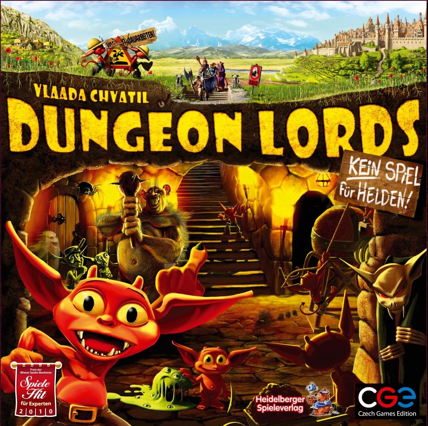 Cover: 4015566030534 | Dungeon Lords DEUTSCH | Vlaada Chvátil | deutsch | 2013