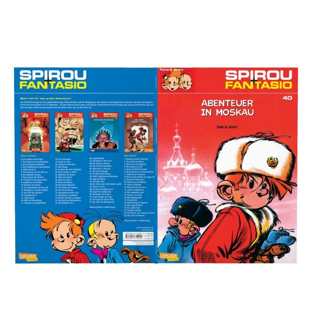 Bild: 9783551772404 | Spirou und Fantasio 40. Abenteuer in Moskau | Tome (u. a.) | Buch