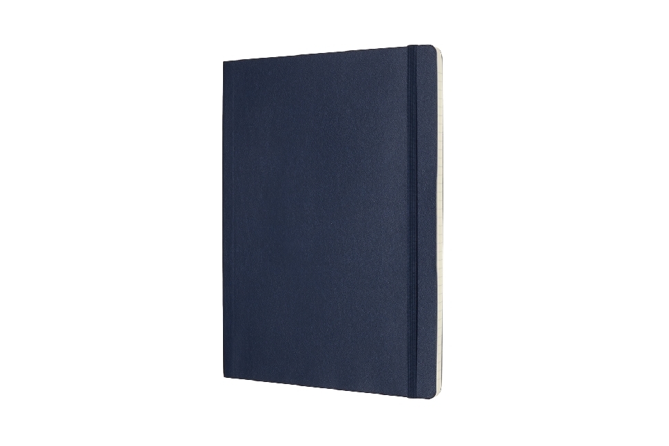 Bild: 8055002854771 | Moleskine Notizbuch Xlarge, Liniert, Soft Cover, Saphir | Taschenbuch