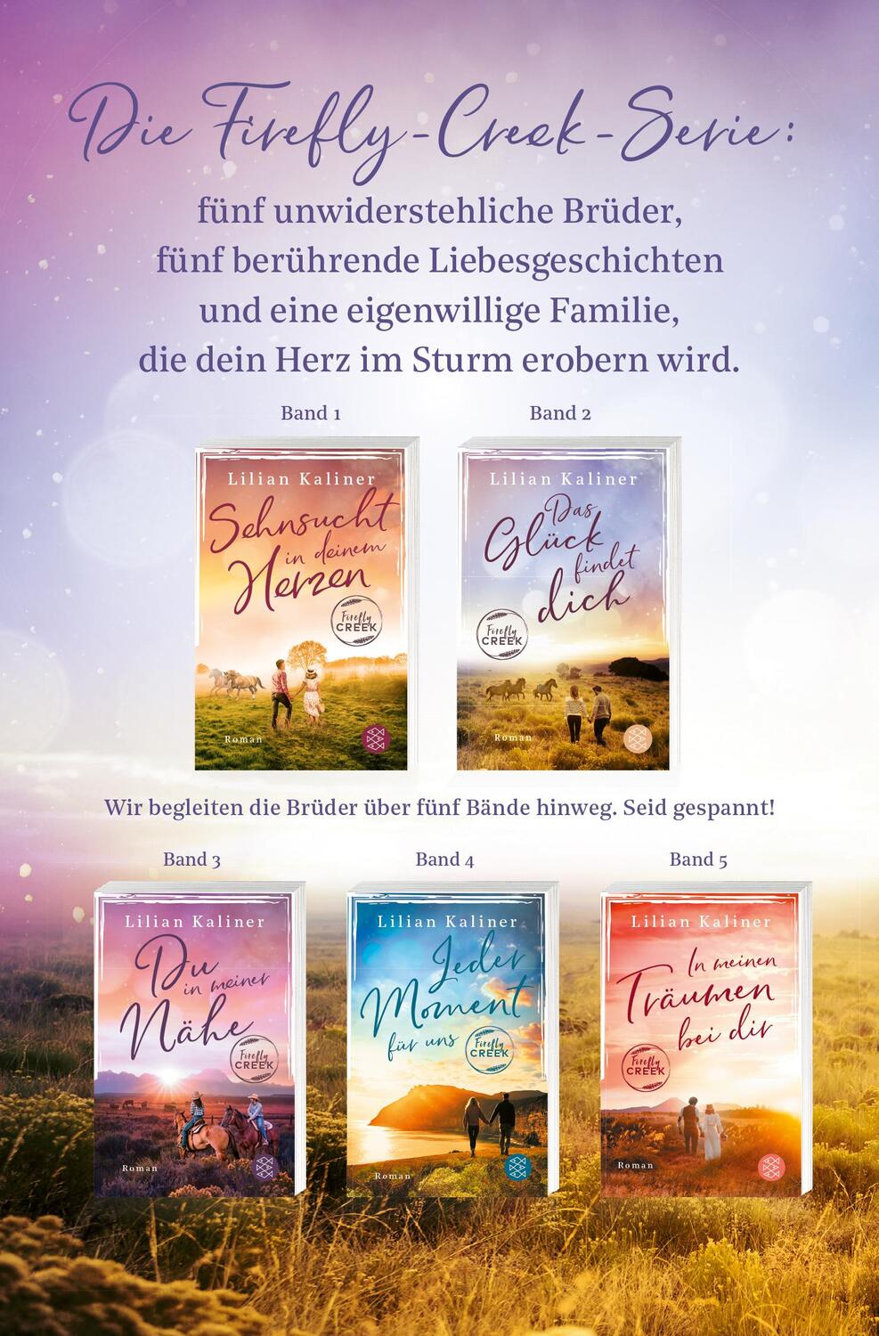 Bild: 9783596705528 | Firefly Creek | Das Glück findet dich | Lilian Kaliner | Taschenbuch