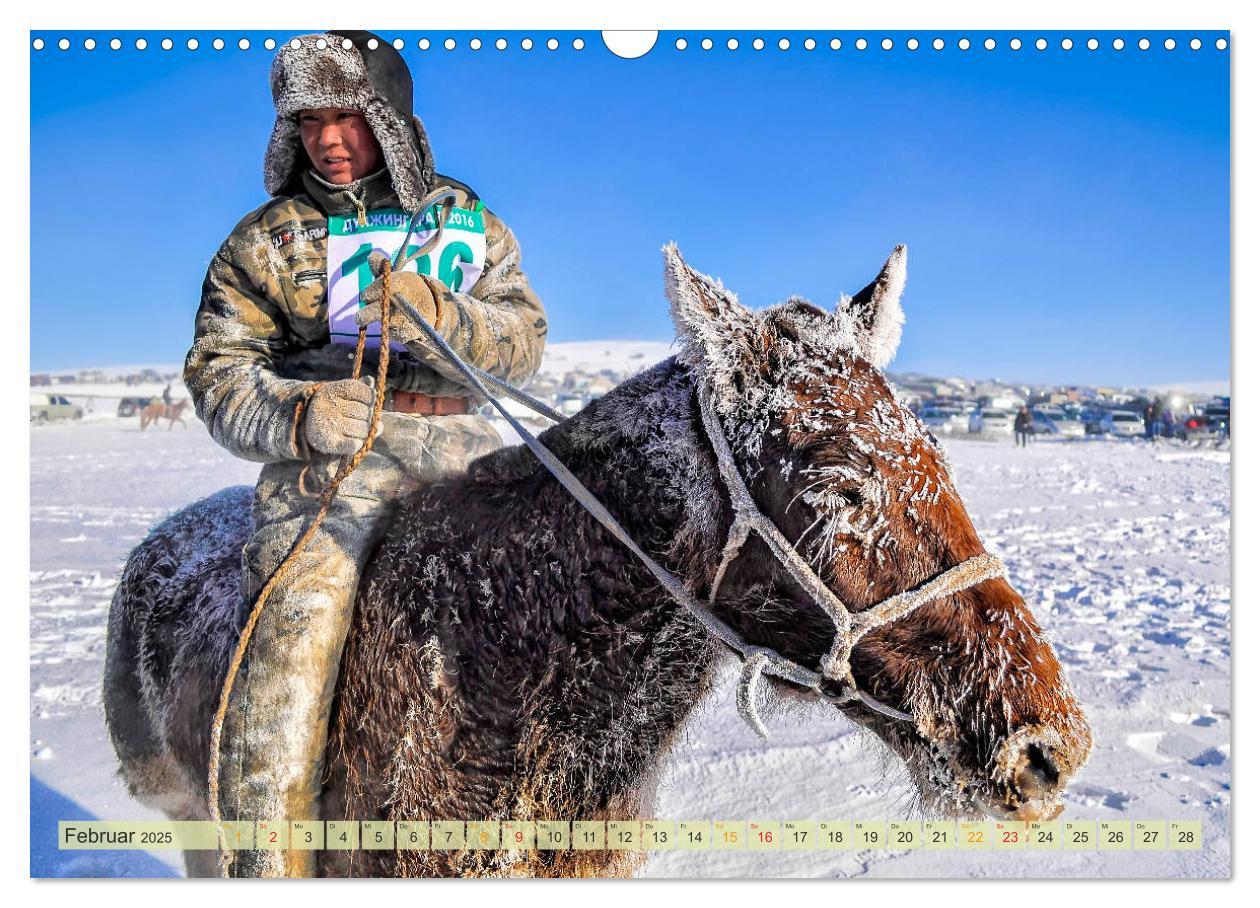 Bild: 9783435438457 | Reise durch Asien - Mongolei (Wandkalender 2025 DIN A3 quer),...