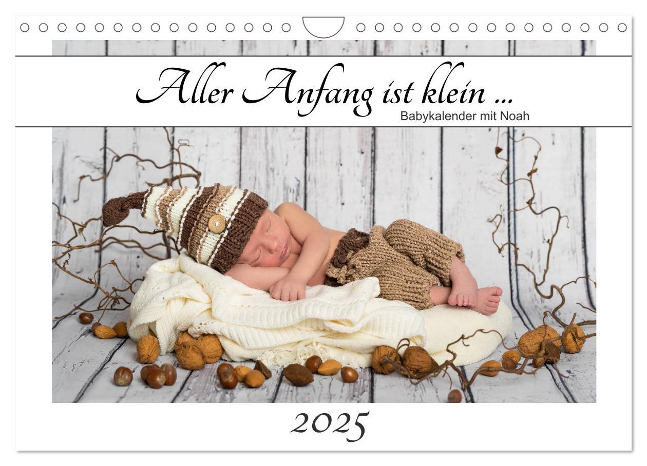 Cover: 9783435438419 | Aller Anfang ist klein - Babykalender mit Noah (Wandkalender 2025...