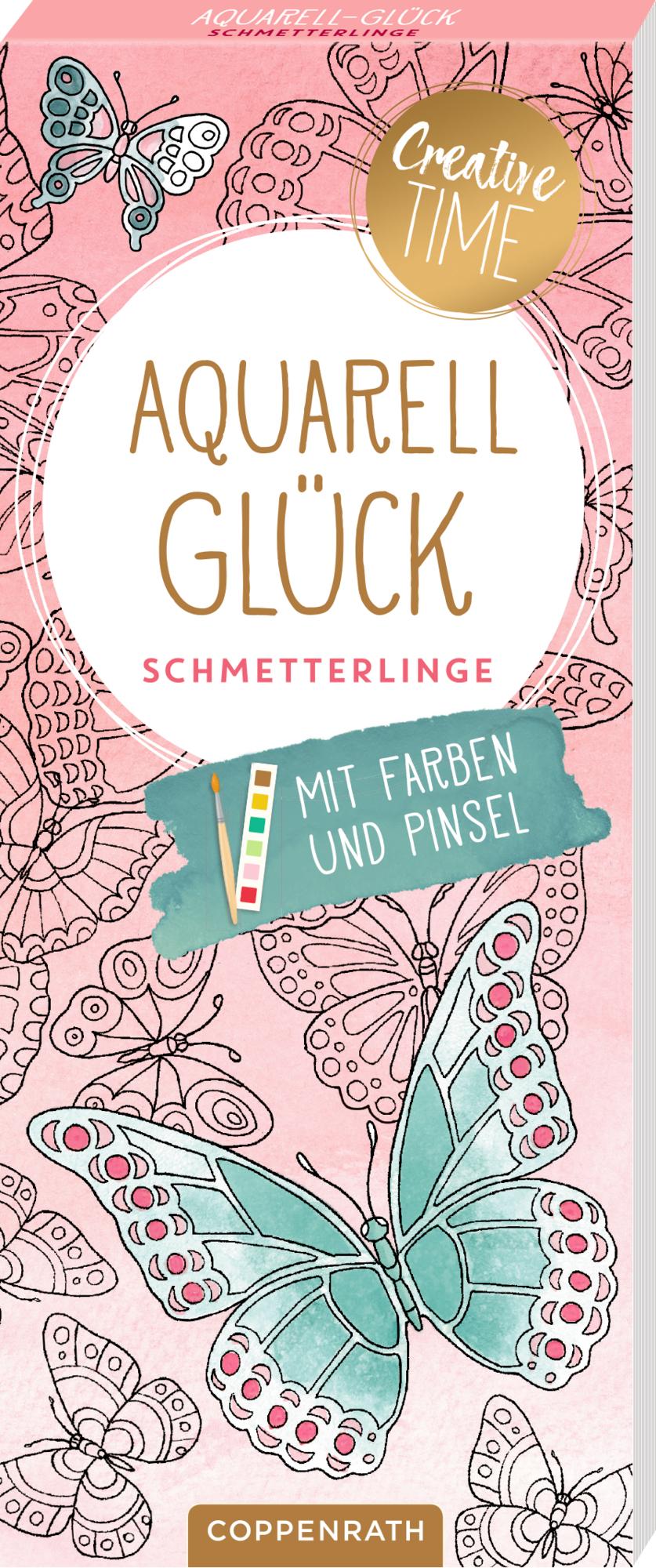 Cover: 4050003953663 | Aquarell-Glück | Schmetterlinge | Marica Zottino | Buch | 40 S. | 2023