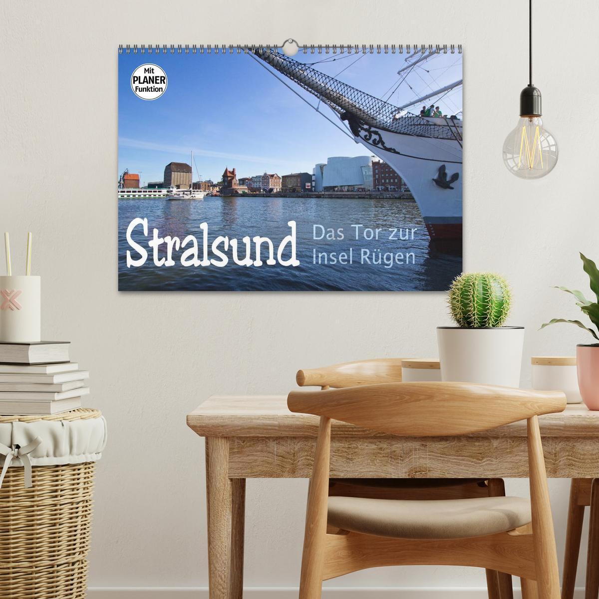 Bild: 9783435547708 | Stralsund. Das Tor zur Insel Rügen (Wandkalender 2025 DIN A3 quer),...