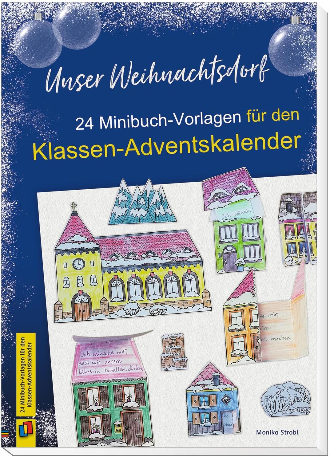 Bild: 9783834644282 | Unser Weihnachtsdorf: 24 Minibuch-Vorlagen für den...