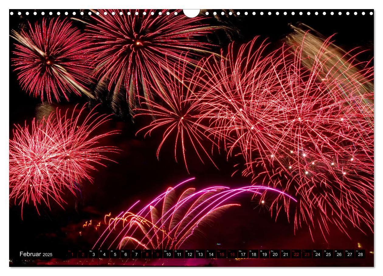 Bild: 9783435062775 | Feuerwerk - Kunstwerke am Himmel (Wandkalender 2025 DIN A3 quer),...