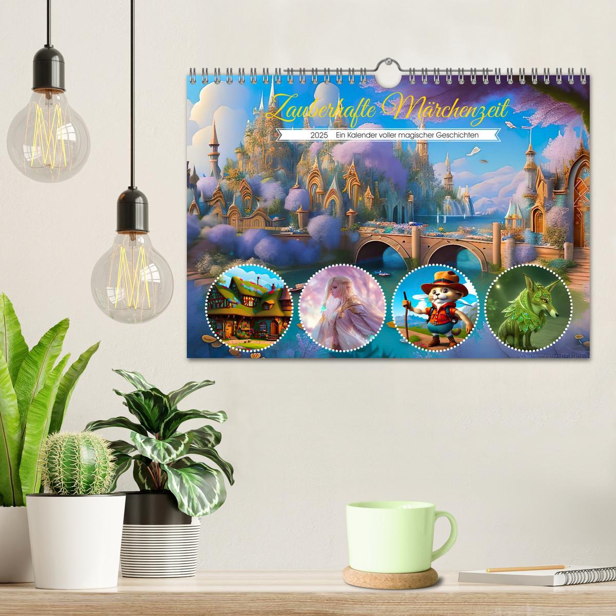 Bild: 9783383868979 | Zauberhafte Märchenzeit (Wandkalender 2025 DIN A4 quer), CALVENDO...