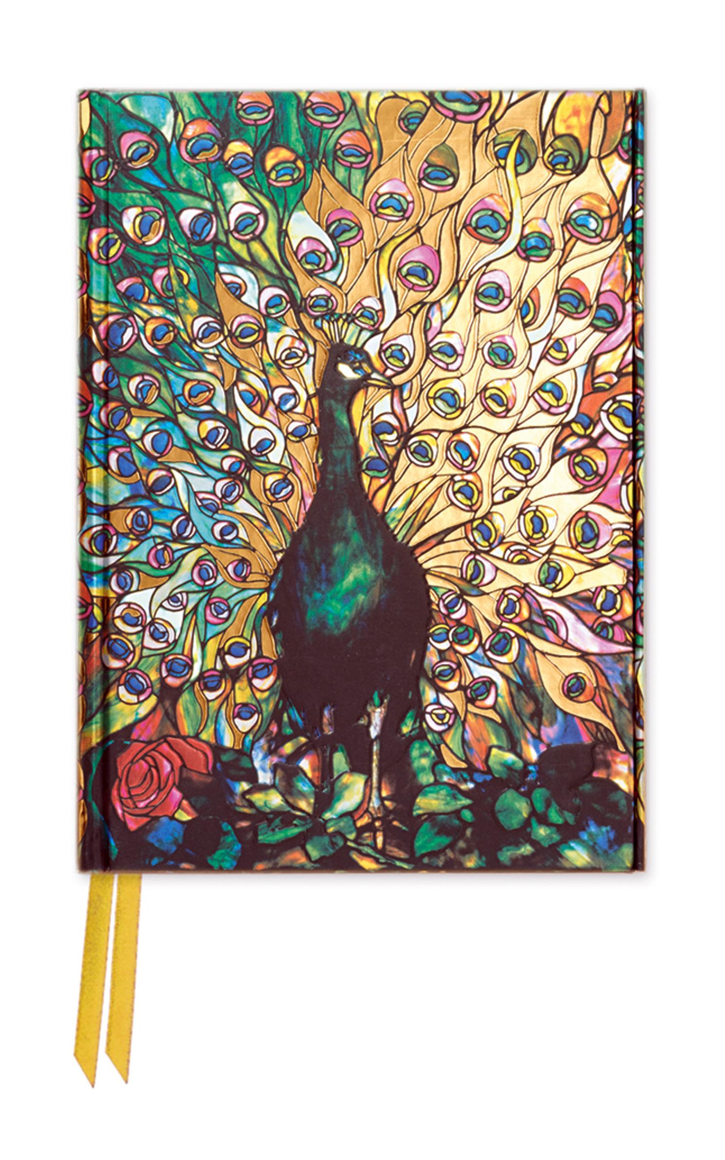 Cover: 9781786640215 | Tiffany: Displaying Peacock (Foiled Pocket Journal) | Publishing