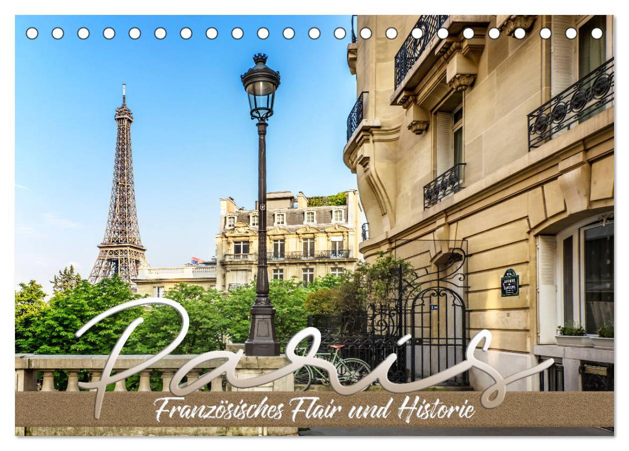 Cover: 9783435315482 | PARIS Französisches Flair und Historie (Tischkalender 2025 DIN A5...