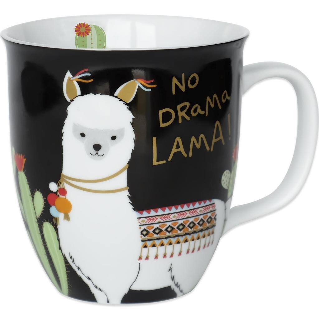 Cover: 4036018455446 | H:)PPYlife Tasse mit Lama-Motiv "No Drama Lama" | Stück | Deutsch