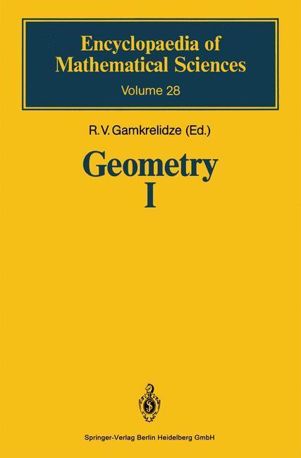 Cover: 9783540519997 | Geometry I | Basic Ideas and Concepts of Differential Geometry | Buch