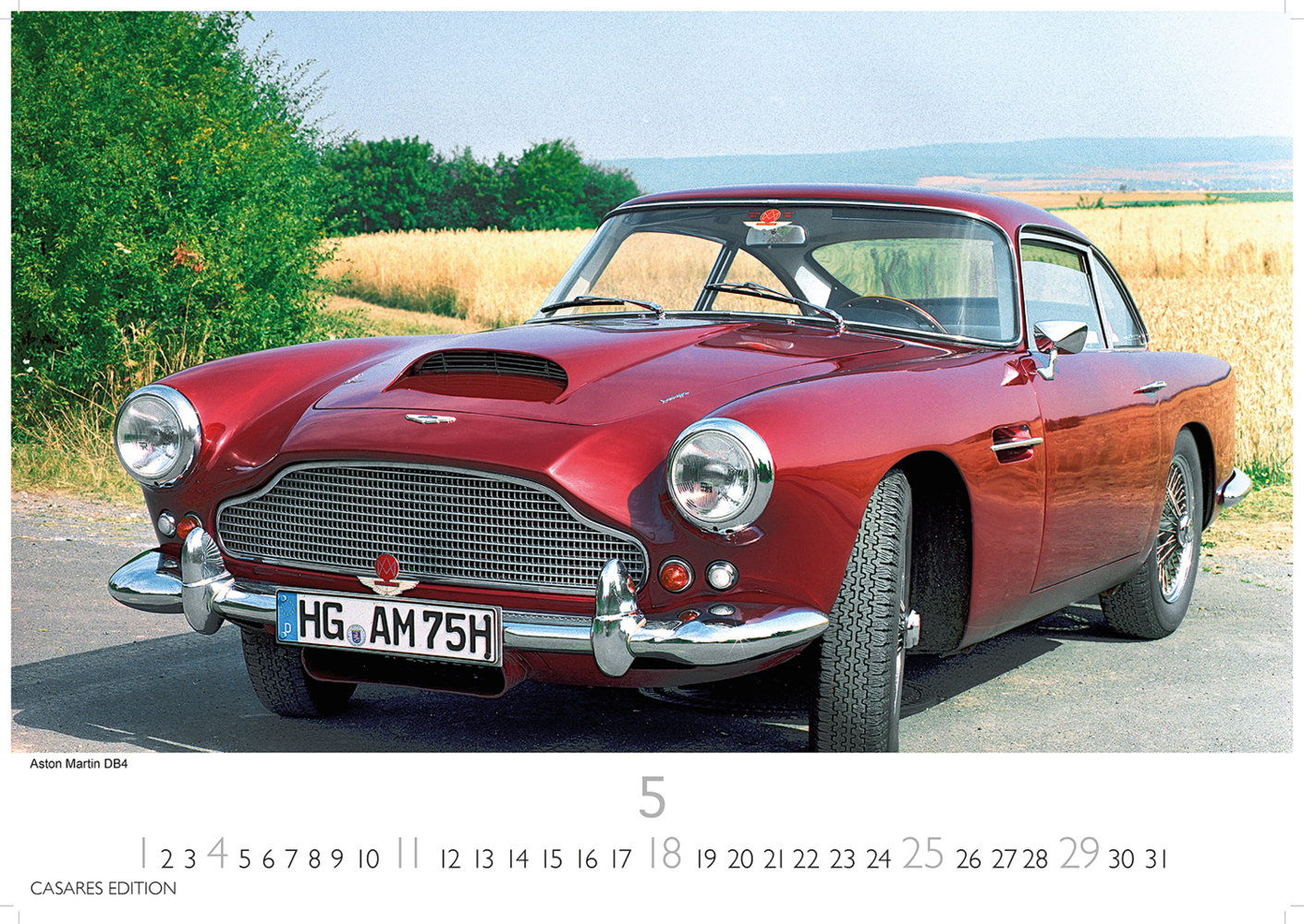 Bild: 9781835240960 | British Classic Cars 2025 L 35x50cm | Kalender | 14 S. | Deutsch