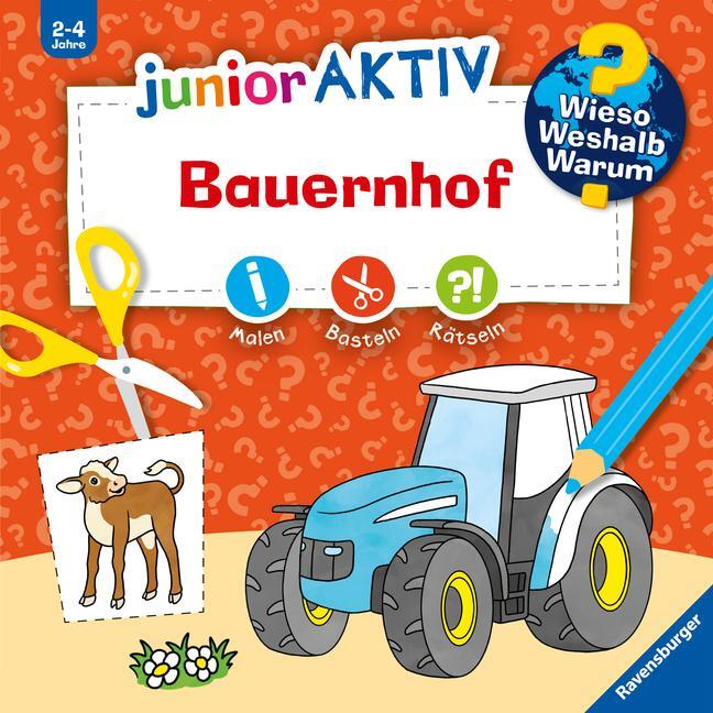 Cover: 9783473600205 | Wieso? Weshalb? Warum? junior AKTIV: Bauernhof | Oliver Kockmann