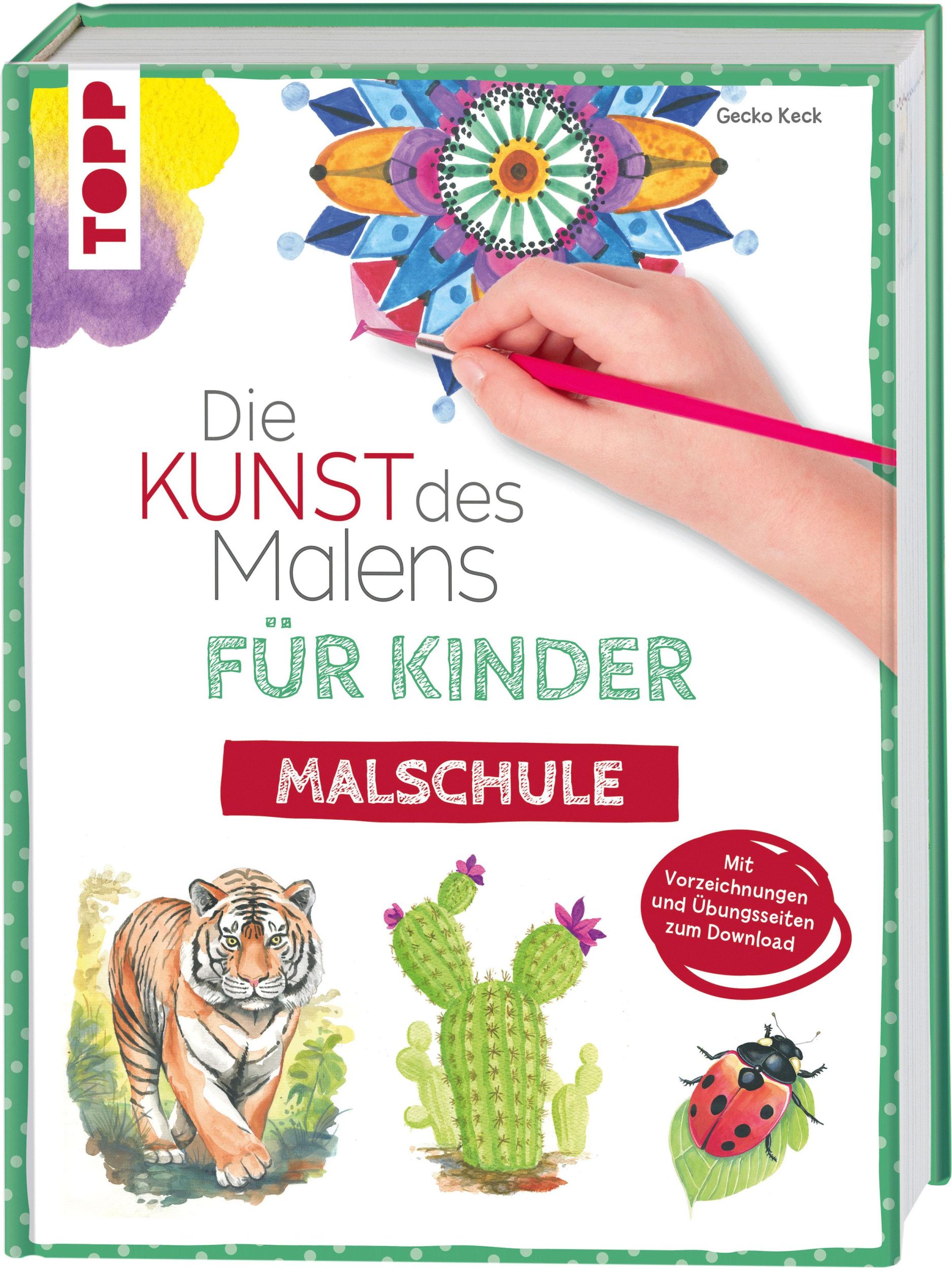 Cover: 9783735892010 | Die Kunst des Malens für Kinder Malschule | Gecko Keck | Buch | 160 S.