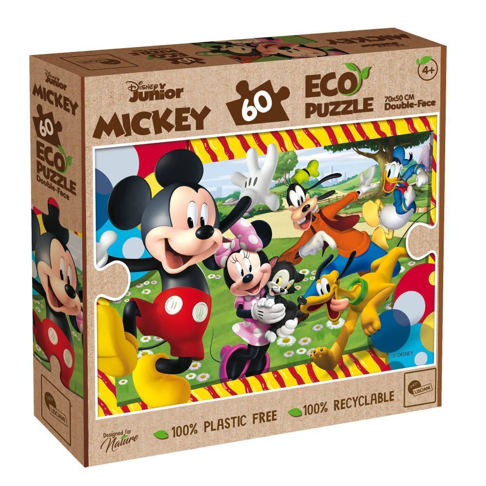 Cover: 8008324091850 | DISNEY ECO-PUZZLE DF MICKEY MOUSE 60 | Spiel | Kartonschachtel | 91850