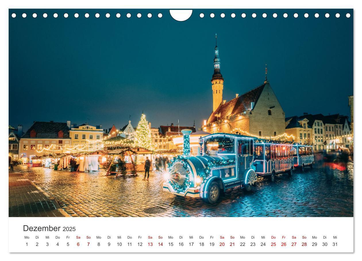 Bild: 9783383986741 | Tallinn - Eine Reise in die Hauptstadt Estlands. (Wandkalender 2025...