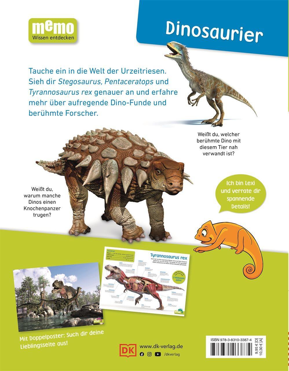 Cover: 9783831033874 | memo Wissen entdecken. Dinosaurier | DK Verlag - Kids | Buch | 72 S.