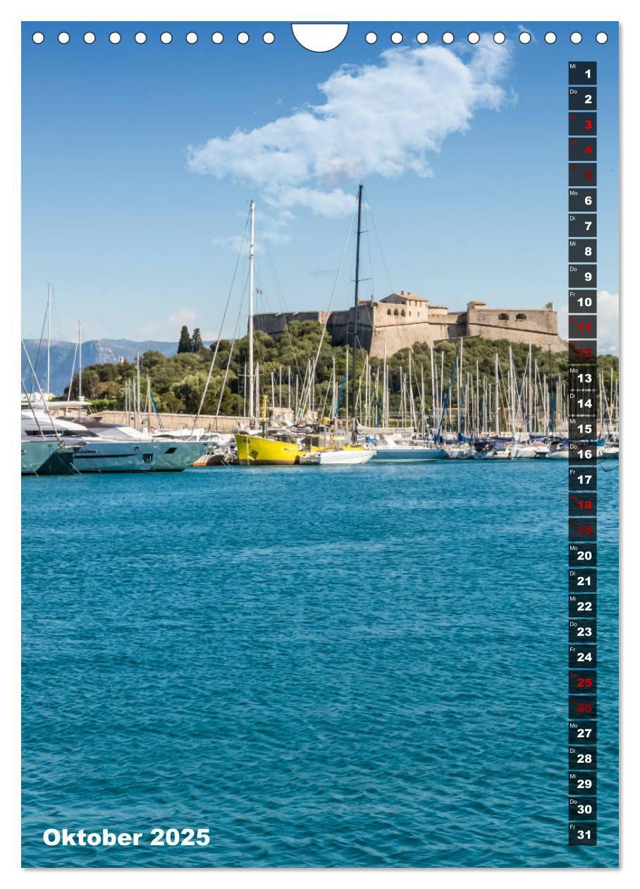 Bild: 9783457003206 | CÔTE D¿AZUR Idyllische Orte (Wandkalender 2025 DIN A4 hoch),...