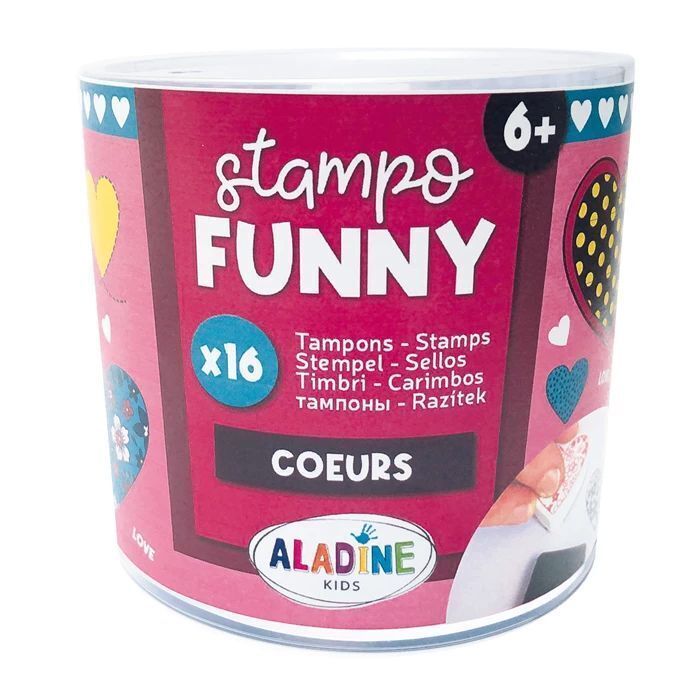 Cover: 3660016851798 | ALADINE - Kinder Stempel Funny Herzen | Stück | 3085179 | 2024