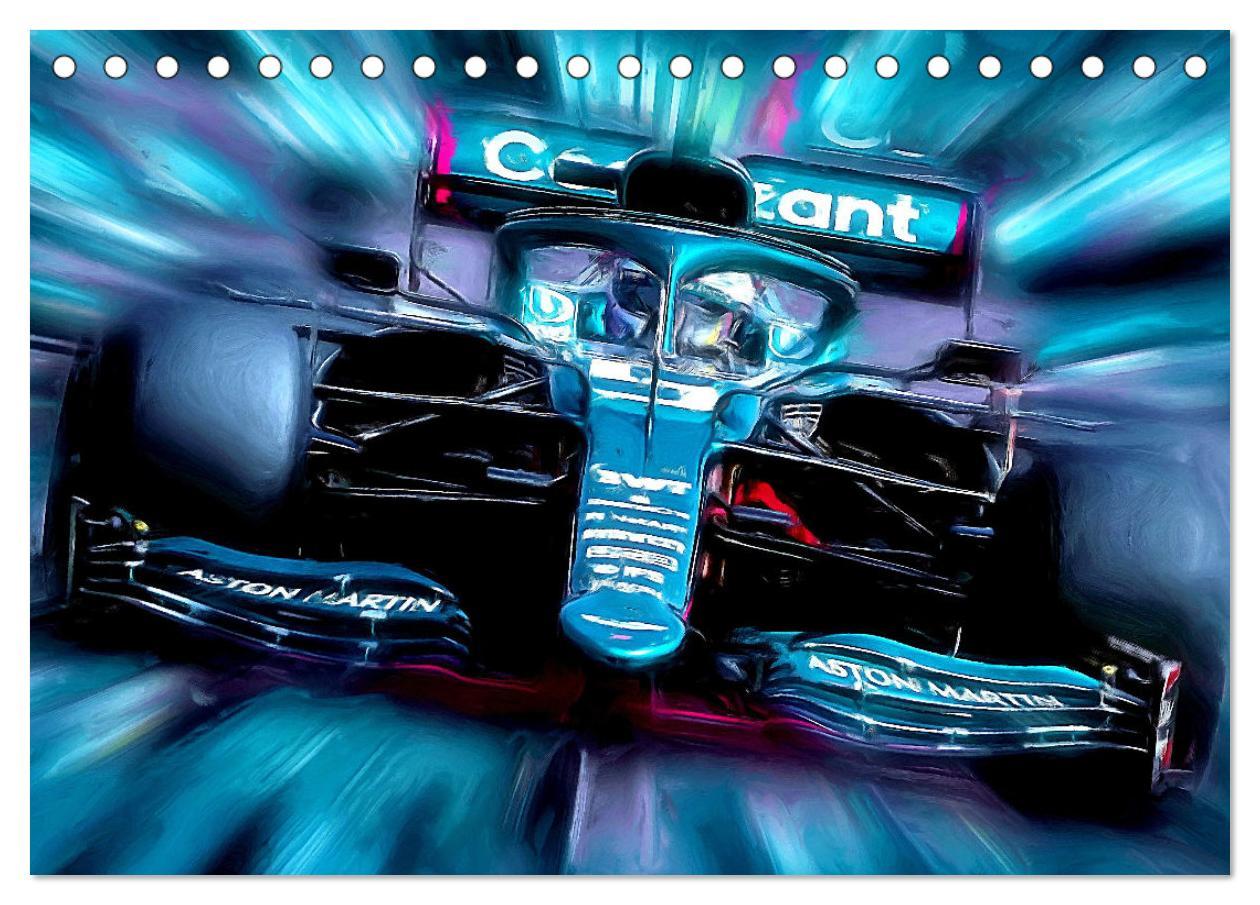 Bild: 9783435243266 | Faszinierende Formel 1 (Tischkalender 2025 DIN A5 quer), CALVENDO...