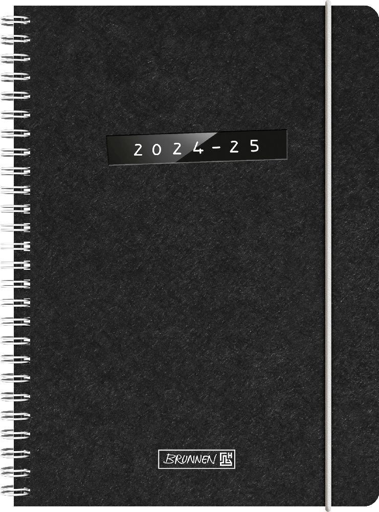 Cover: 4061947119770 | Schülerkal (2024/2025) Monochrome | 2 Seiten = 1 Woche; A5 | Kalender