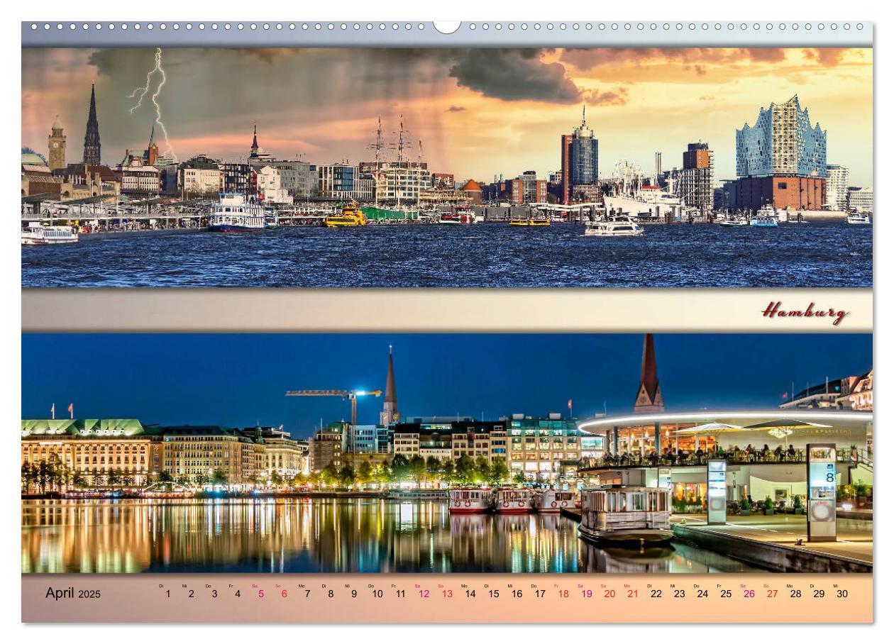 Bild: 9783435133697 | Faszinierende Städte in Deutschland - Panoramen (Wandkalender 2025...