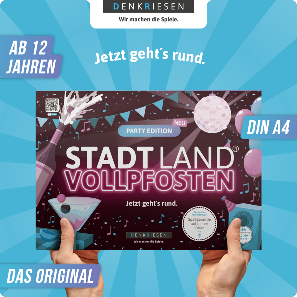 Bild: 4260528093908 | DENKRIESEN - STADT LAND VOLLPFOSTEN® - PARTY EDITION - "Jetzt...