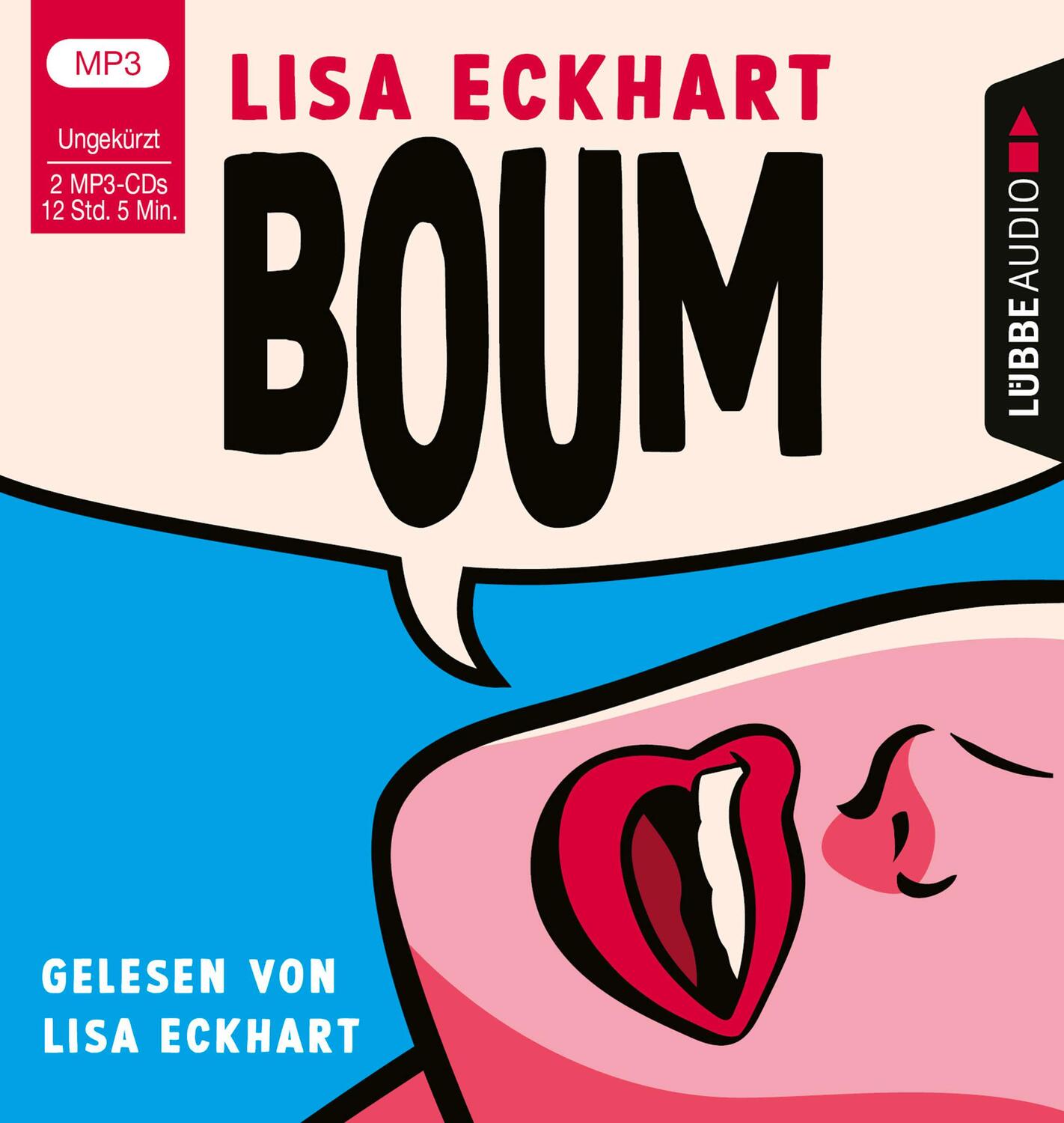 Cover: 9783785784204 | Boum | Lisa Eckhart | MP3 | 725 Min. | Deutsch | 2022 | Lbbe Audio