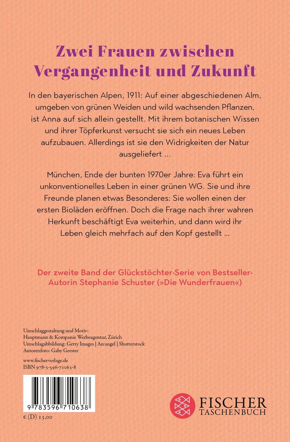 Rückseite: 9783596710638 | Glückstöchter - Einfach lieben | Stephanie Schuster | Taschenbuch