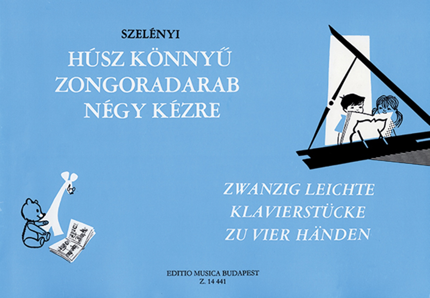 Cover: 9790080144411 | 20 leichte Klavierstücke für Klavier zu 4 Händen | Istvan Szelenyi