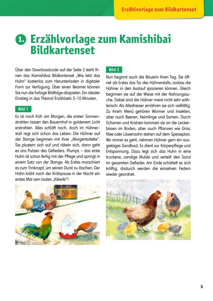 Bild: 9783769824605 | Arbeitsmaterial Grundschule. Sachunterricht: Wie lebt das Huhn? | 2020